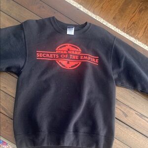 Star Wars Black and Red Crewneck women’s sweatshirt